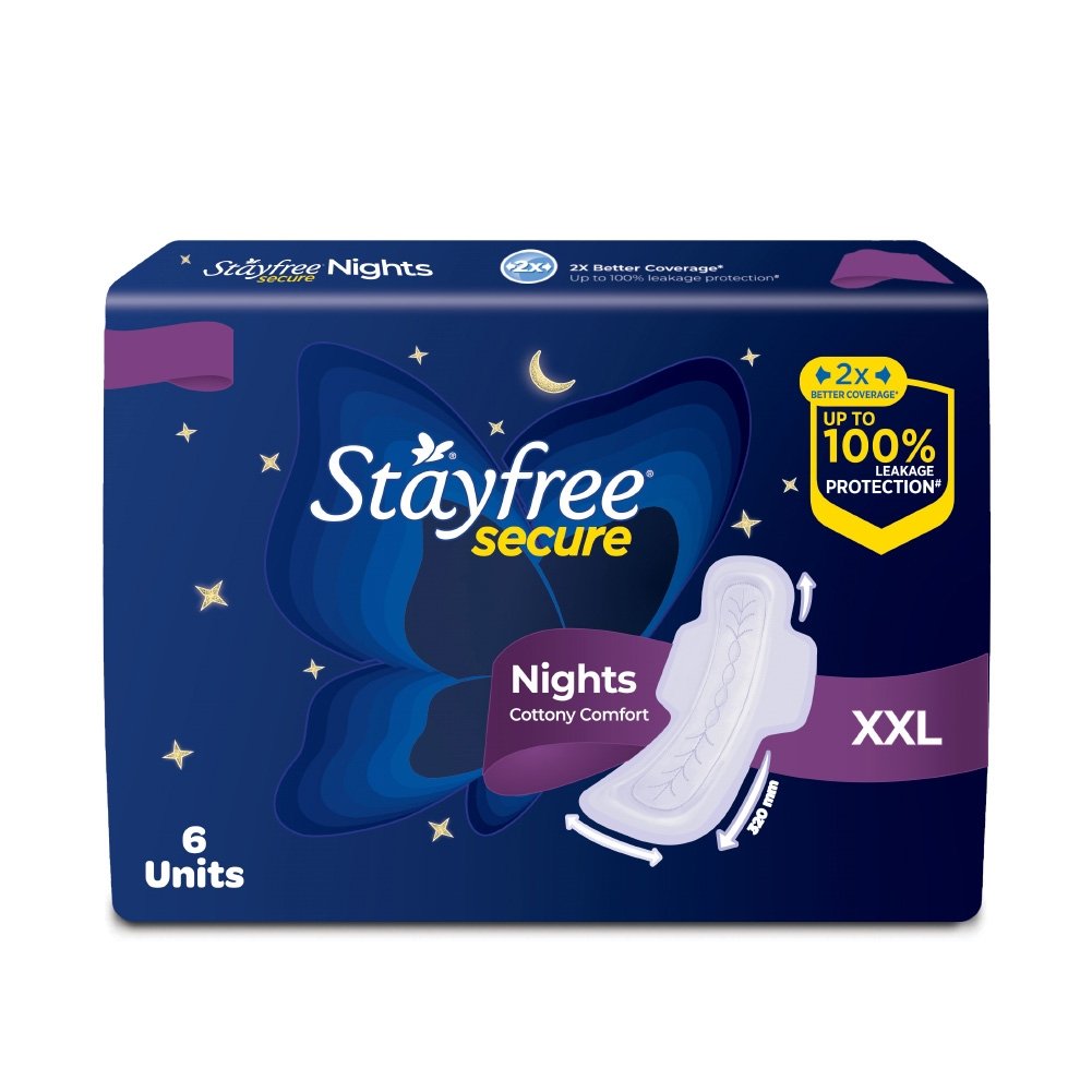 Stayfree Secure Nights Sanitary Pads