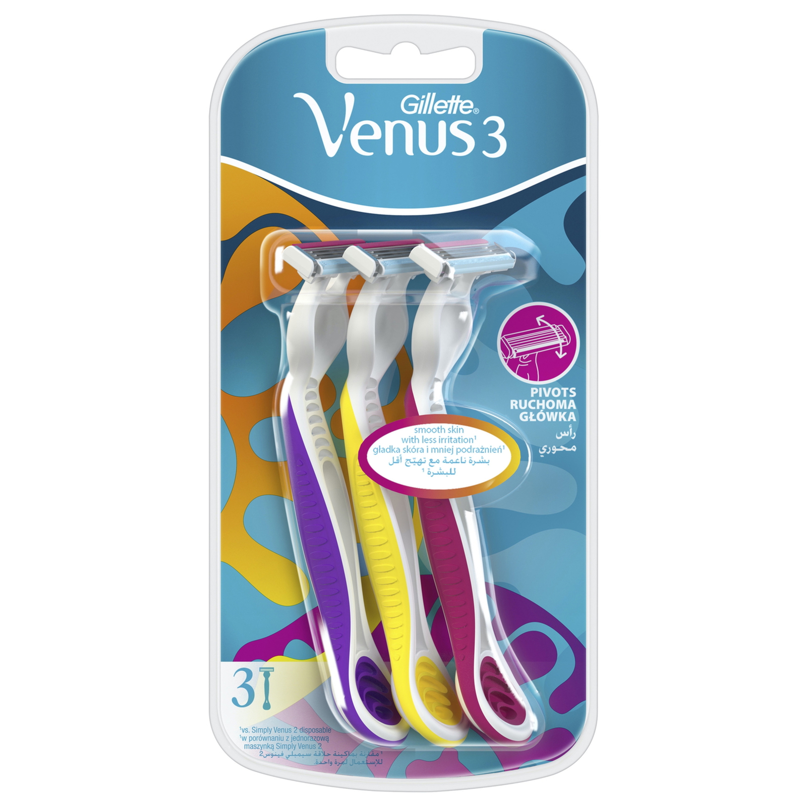 Gillette Venus Simply 3 Blades Women's Razor