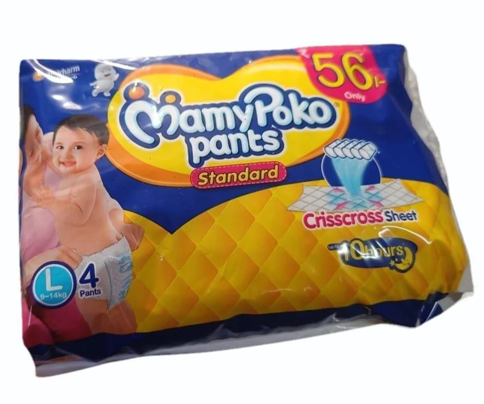 Mammy Poko L Size Pack Of 4