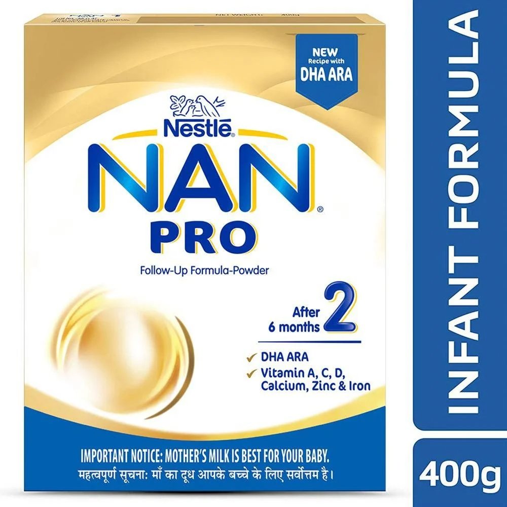 Nan Pro 2 Infant Follow-up Formula Powder 6 months + 400 g