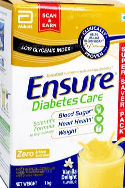 Ensure Diabetes Care Powder - Vanilla Flavour 1 kg (Refill Pack)