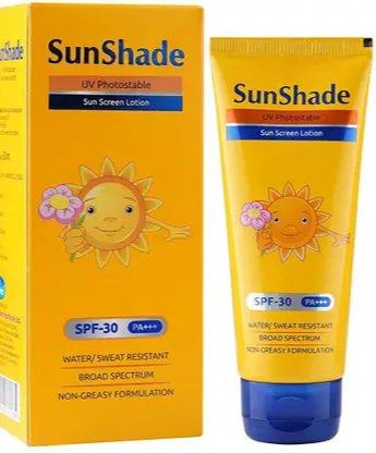 Leeford Sunshade Sunscreen Lotion with SPF 30 PA+++ Cream ,50ml pack with UV Pho