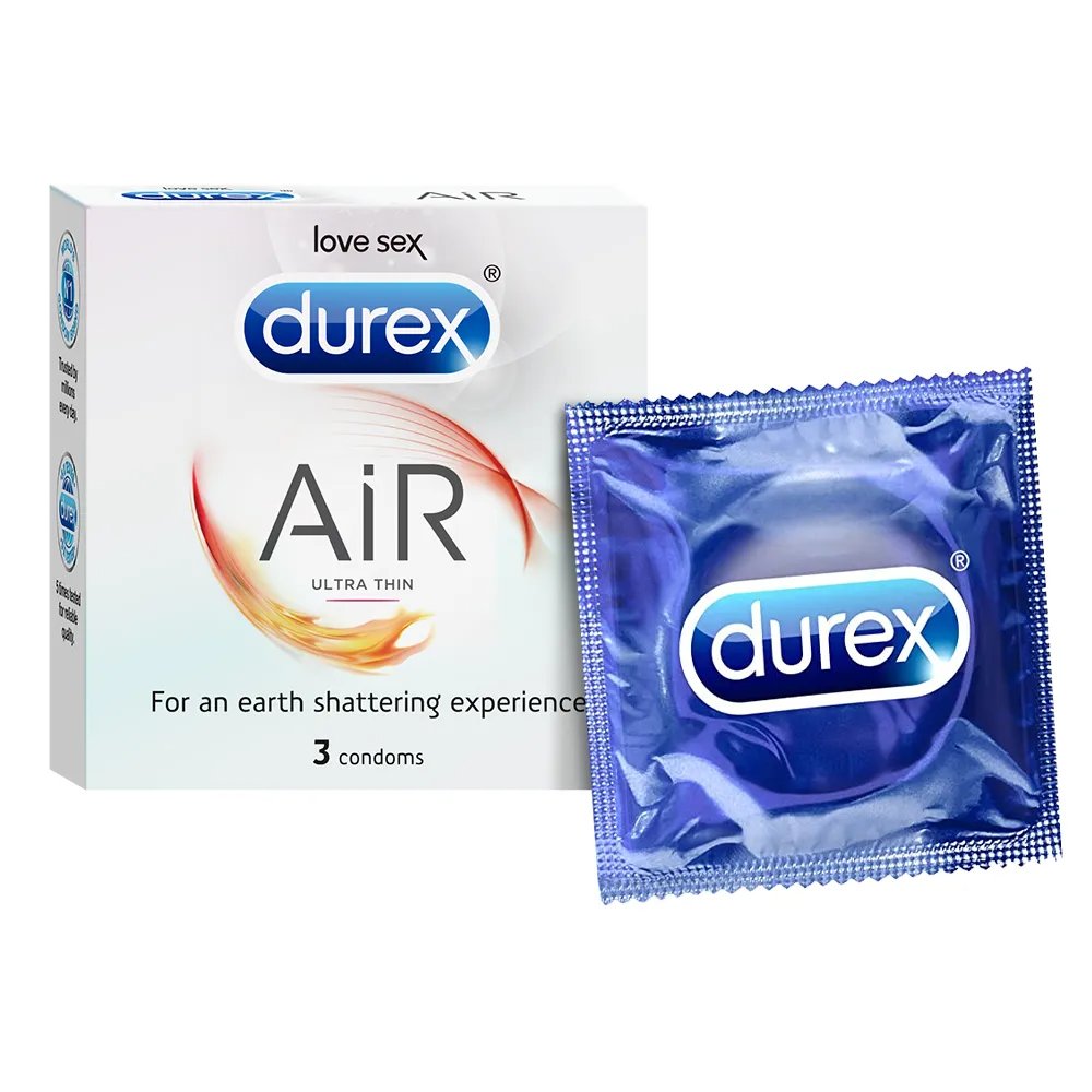 Durex Air Ultra Thin Condoms (3S Pack)