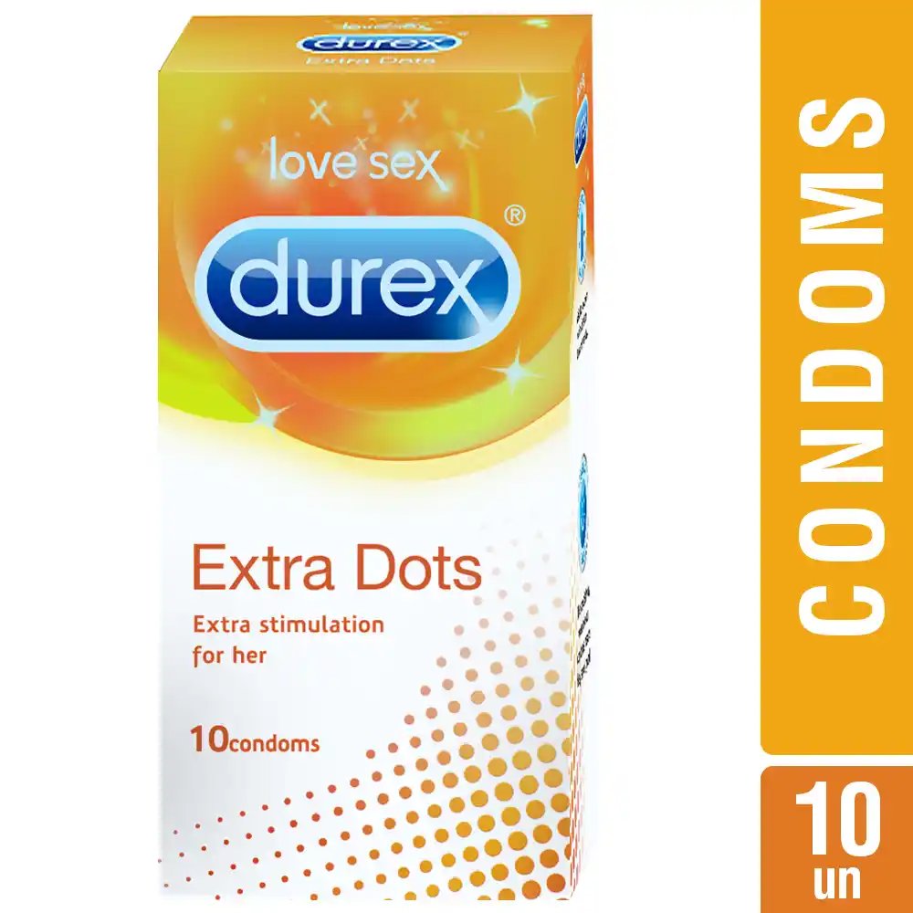 Durex Extra Dots 10S