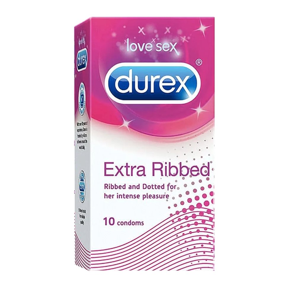 Durex Extra Ribbed (10S Pack)