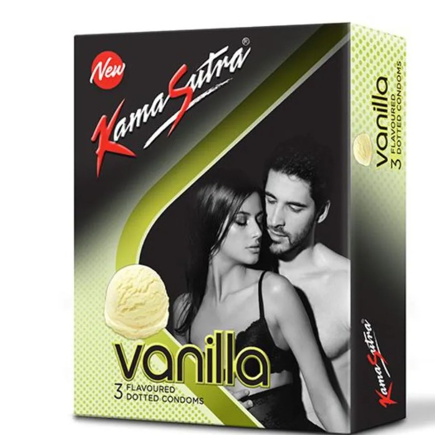 Kamasutra Excite Vanilla Condoms (3S Pack)