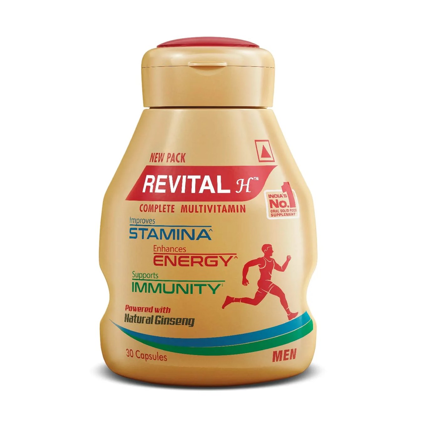 Revital H Men Complete Multivitamin,Stamina,Energy,Immunity-30caps