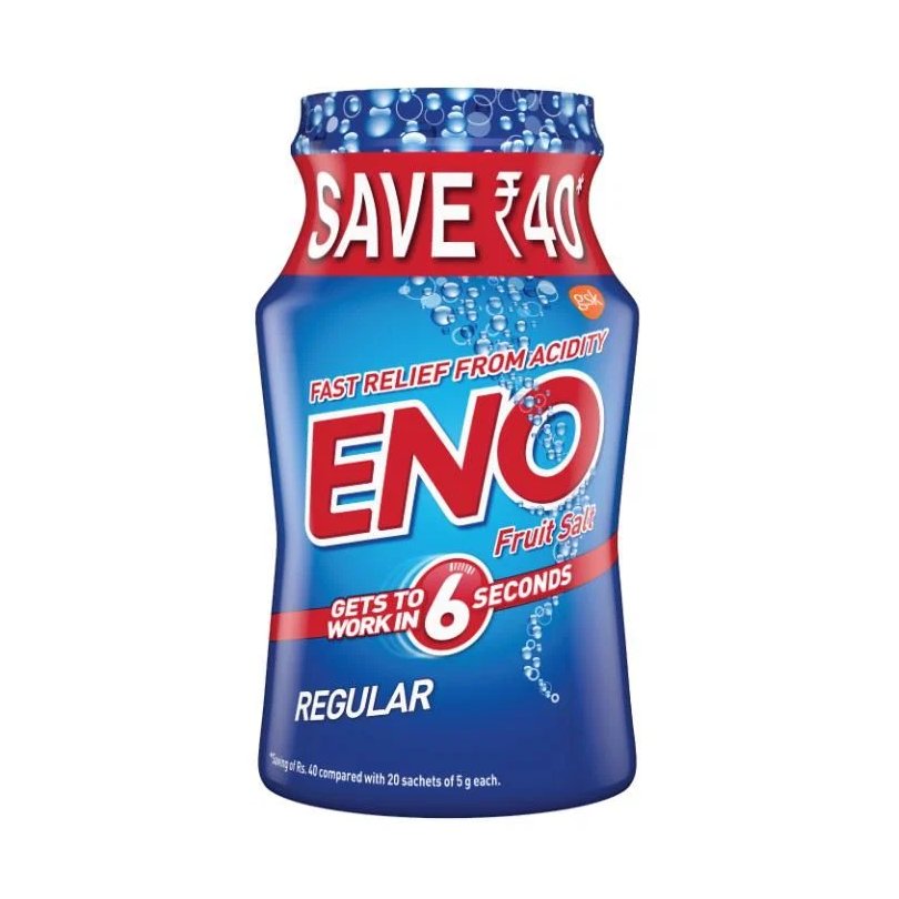 Eno Fruit Salt - Regular, 100 g Jar