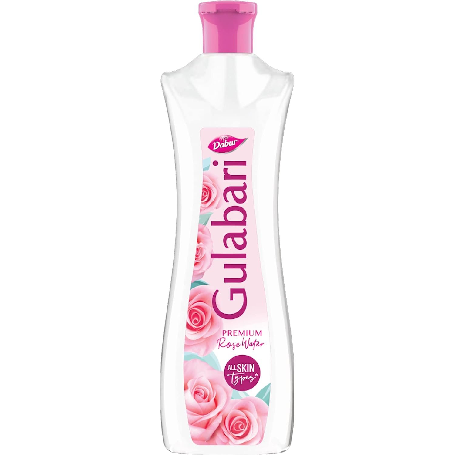 Dabur Gulabari Premium Rose Water/Face Toner - 400ml | No Paraben | Alcohol Free | Cleanses, Hydrates & Moisturises Skin