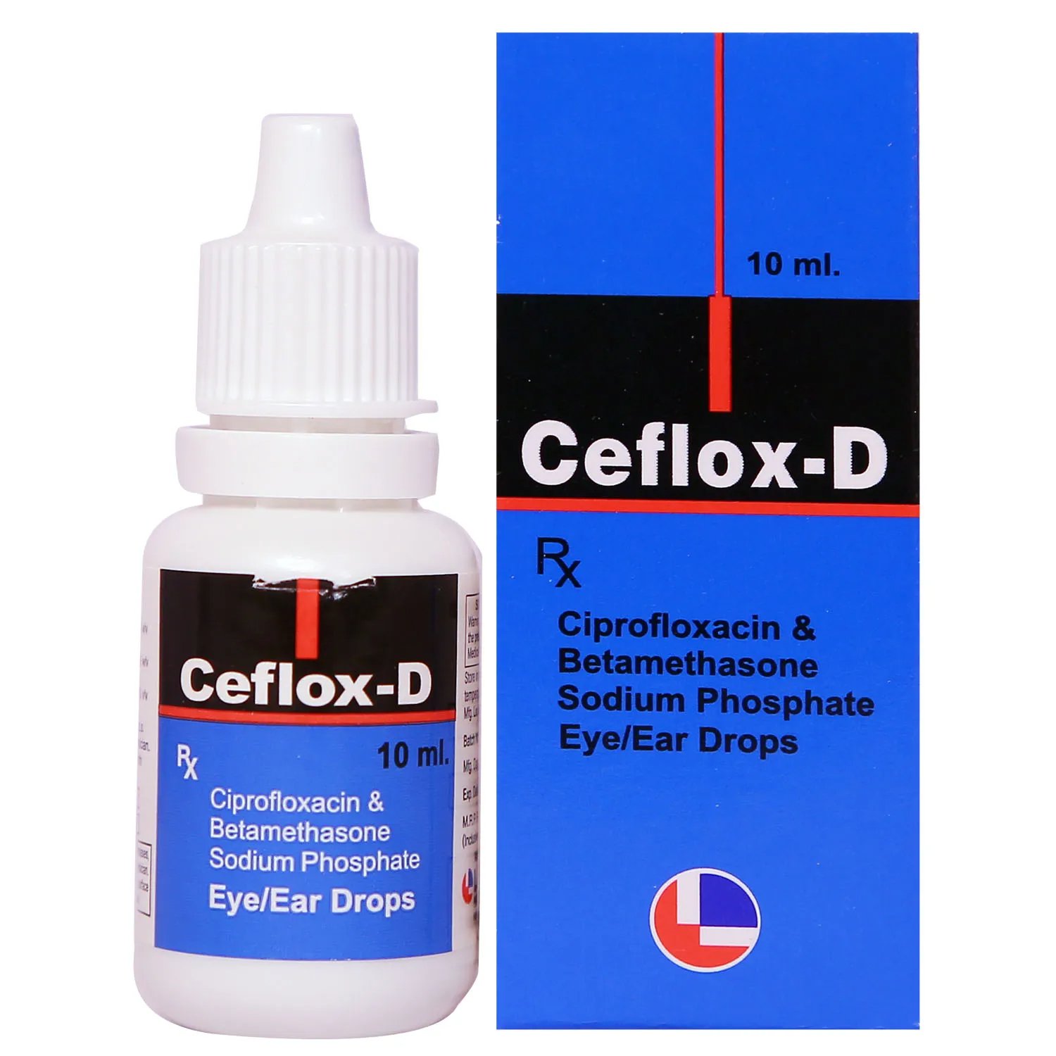 Ceflox Dee Optic Eye/Ear Drops 10Ml