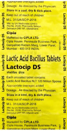 Lactocip Ds Tab