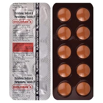 Dicloran A Strip Of 10 Tablets