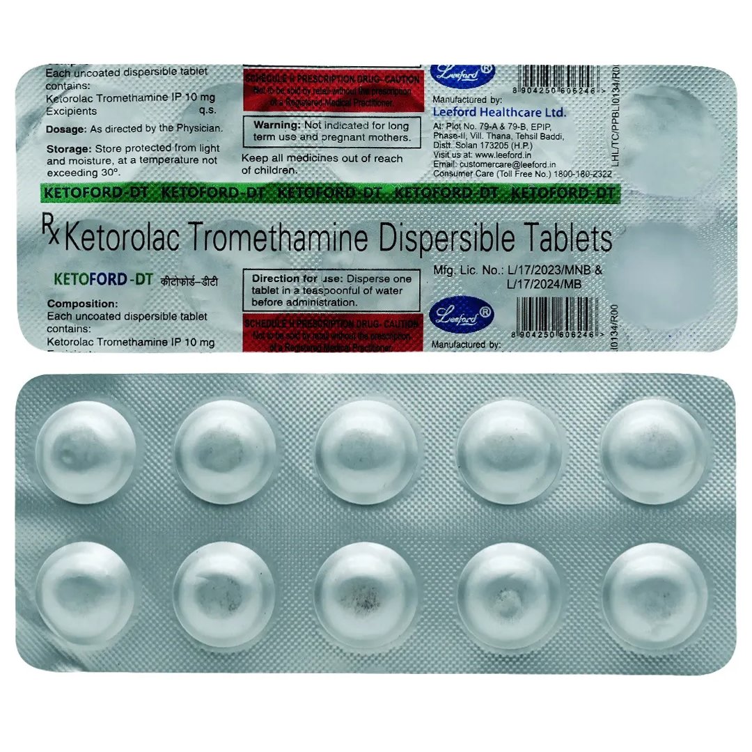 Ketoford 10mg Tablet DT