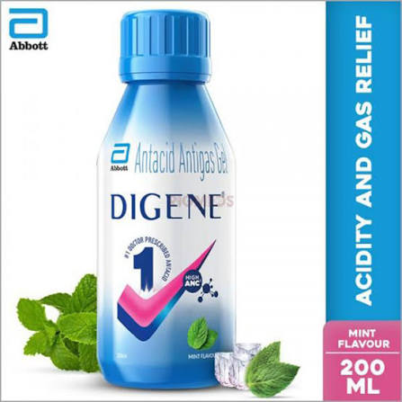 Digene Mint Flavour Sugar Free Gel 200Ml
