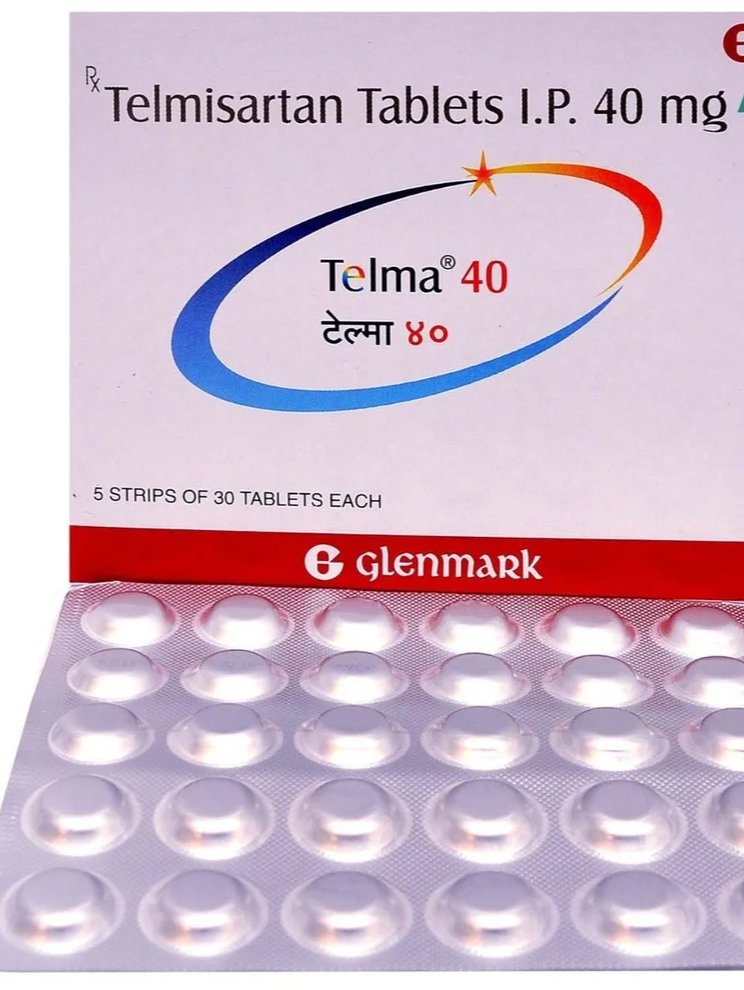 Telma 40mg Strip Of 30 Tablets